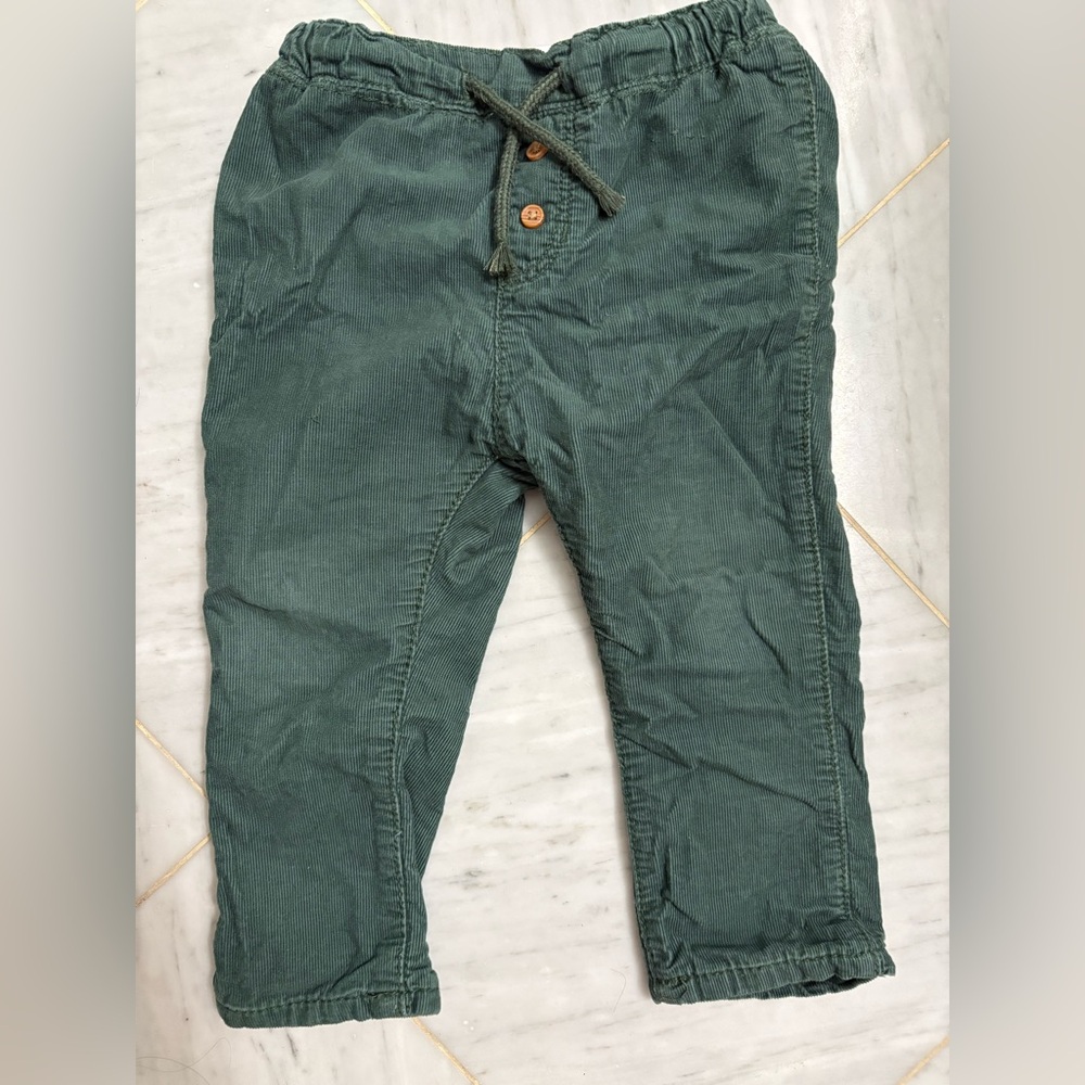 H&M Lined Corduroy Pants Size 18M